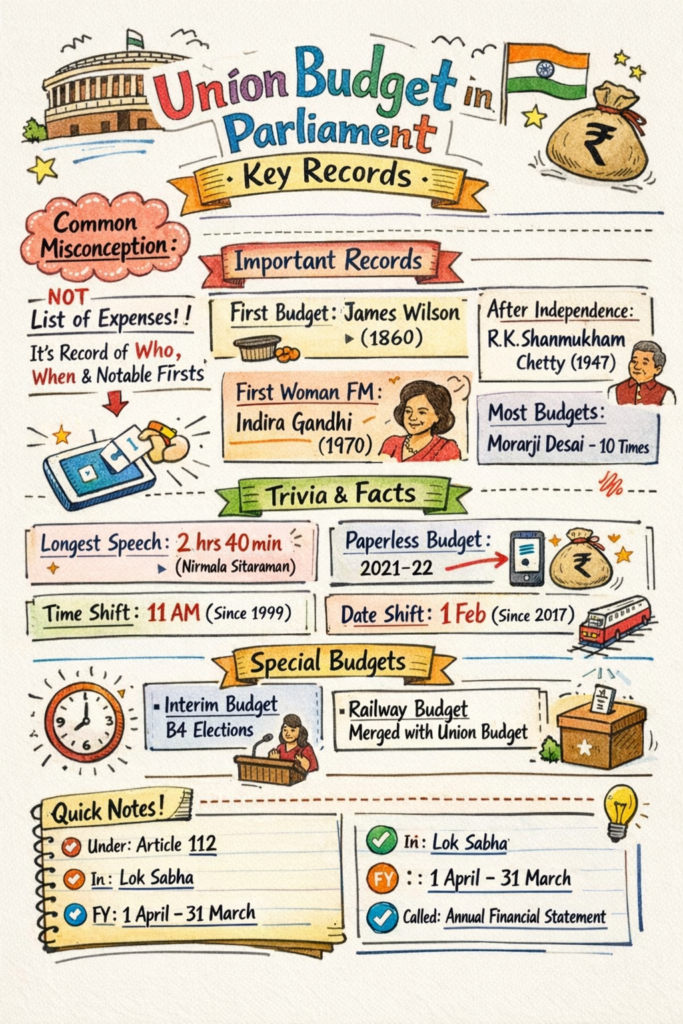 Notes-683x1024 Nirmala Sitharaman Budget Record